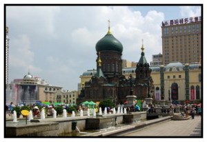 St Sophia Cathedral in LianSheng Square.